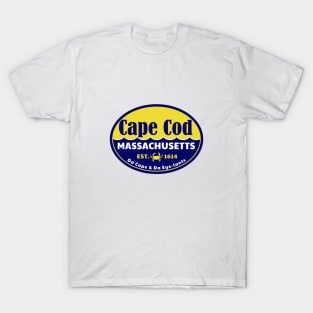 Cape Code Massachusetts Chatham Provincetown Barnstable T-Shirt